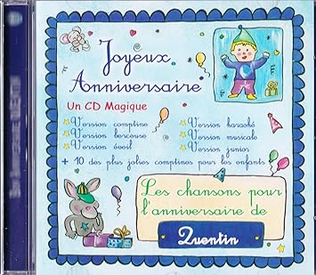 Joyeux Bon Anniversaire Quentin A Chaque Prenom Sa Chanson Amazon Fr Musique