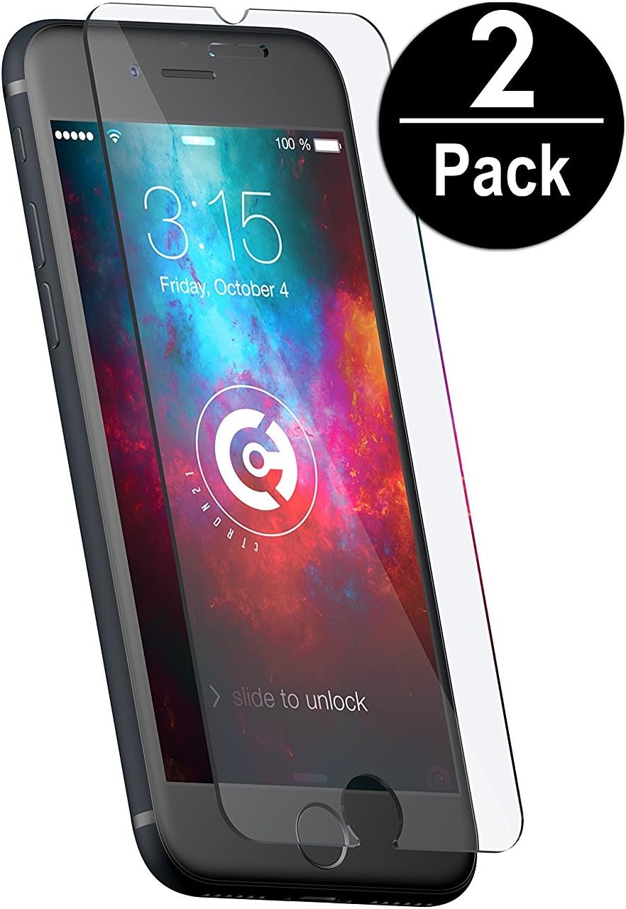 Glass Pro +, Glass Screen Protector for iPhone 6 / 6S, 2.5D, 9H (2 units)