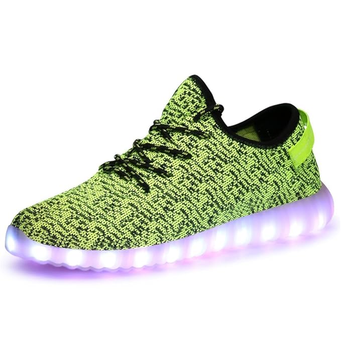 Aidonger Unisex Turnschuhe Licht Luminous 7 Farbe USB Lade Outdoor Leichtathletik Beiläufige Schuhe Sneaker