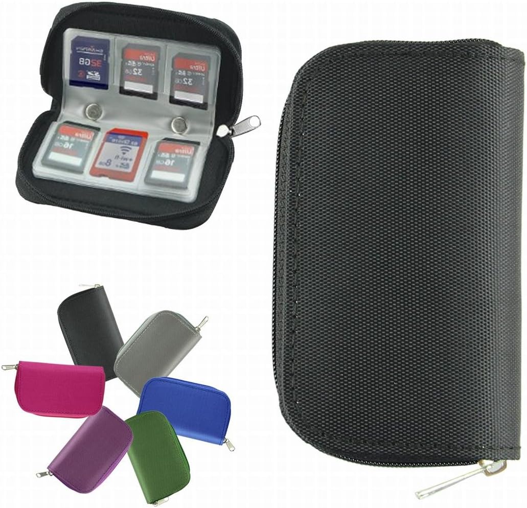 dzt1968 Durable Potable Memory Card Holder Carrying Case
