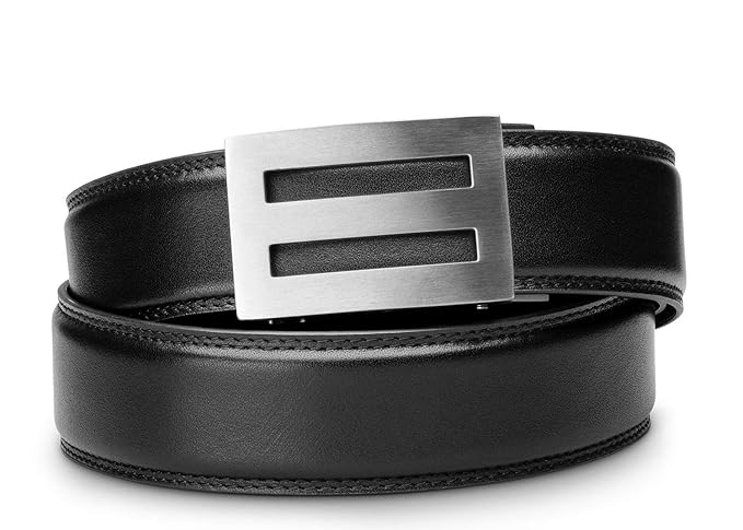 full grain leather ratchet belt