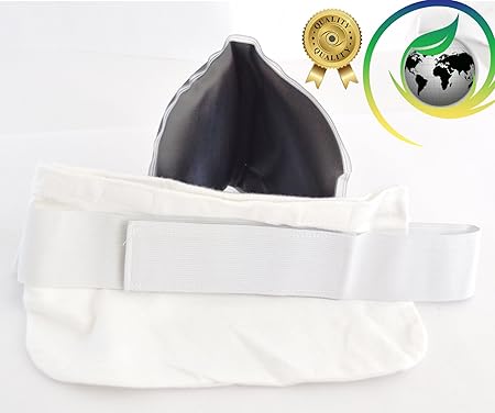 Moorrückenwärmer für die Mikrowelle Moor Rückenwärmer Wärmekissen Nierenwärmer mit Gürtel Naturmoor