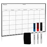 Magnetic Dry Erase Monthly Calendar for