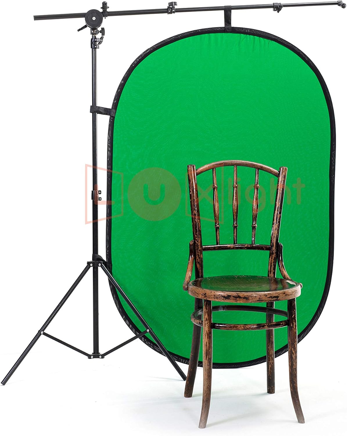 Photography Backdrop Chromakey Green & Blue, Green / Blue, 100x150cm - Image 3