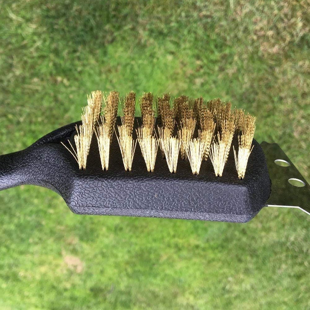G-Box Barbecue Grill Brush and Scraper, 15 Inch Long Handle BBQ Brush,Tough Scraper and Thicker Durable Bristles, for Charcoal Gas Electric and Infrared Outdoor BBQ Grill: Home & Kitchen