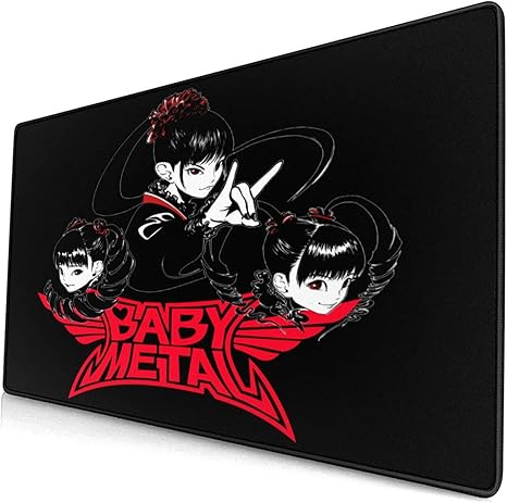 Amazon Co Jp Babymetal ベビーメタル ゲーミングマウスパッド 大型マウスパッド おしゃれ マウスパッド かわいい 滑り止め キーボードパッド オフィス デスクマット 光学式マウス対応 Jiangzhstu ホーム キッチン