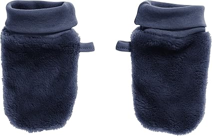 Schnizler Kinder Fleece-Fäustlinge, super weiche Unisex Winter-Handschuhe mit Klettverschluss