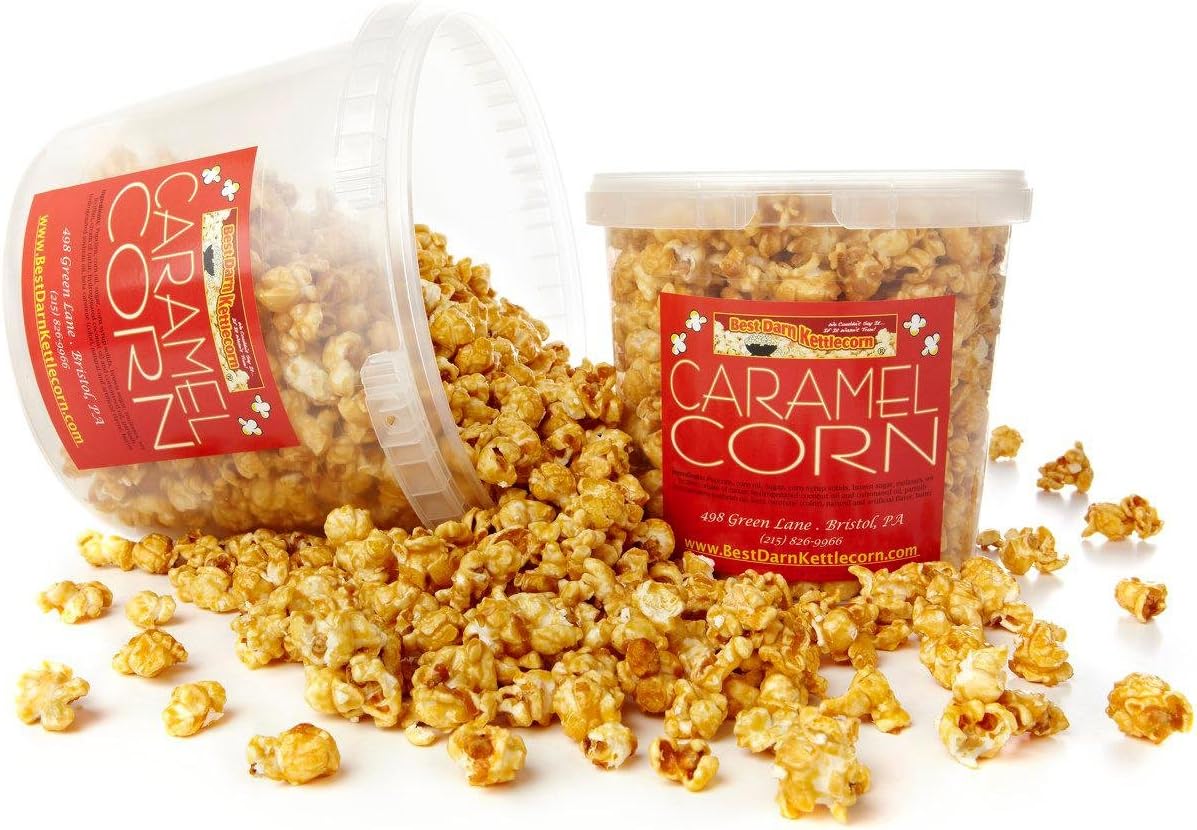 Caramel Corn - Gourmet Popcorn Tub - Caramel