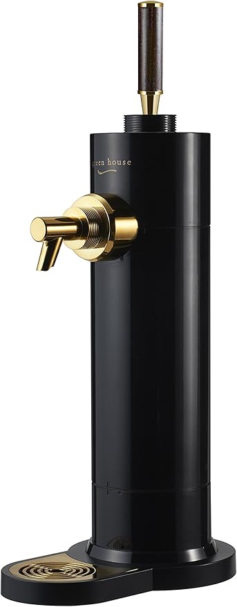 Amazon Com Green House Stand Beer Server Gh Beerk Bk Black Japan Domestic Genuine Products Kitchen Dining