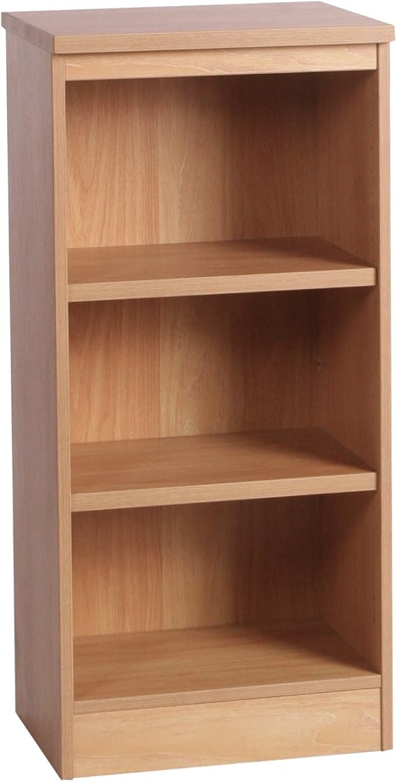 R. White MB48INCO Classic Oak Narrow Bookcase No Assembly