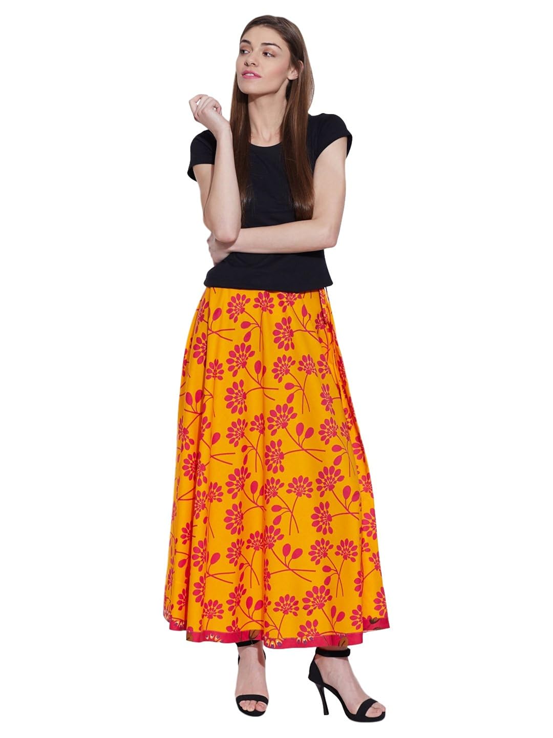 indian long skirt and top
