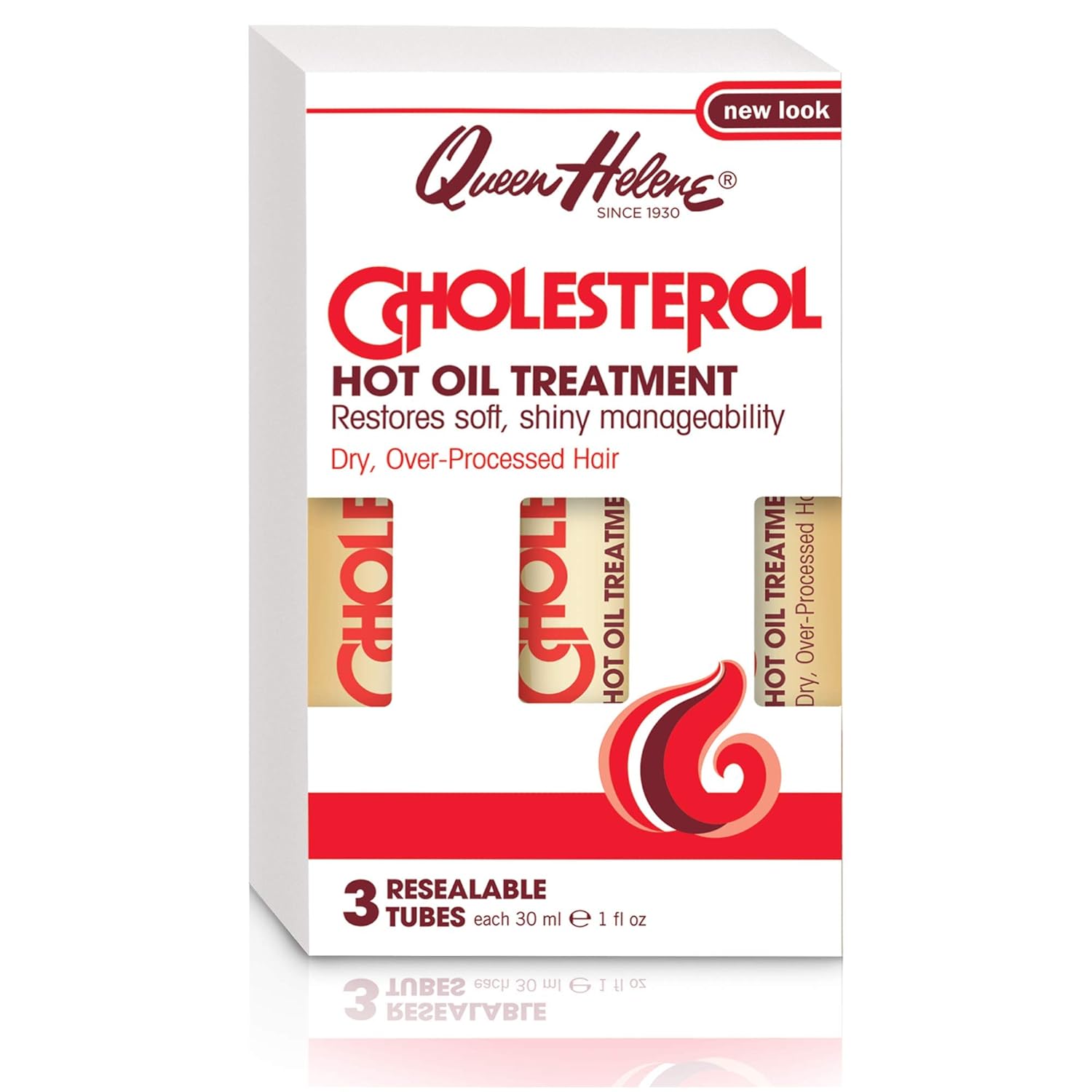 Queen Helene Hot Oil Treatment, Cholesterol, 3-1 Ounce (Pack of 6) [Packaging May Vary]