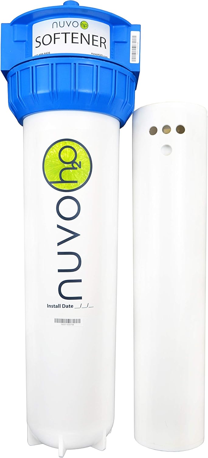 Nuvo H2O Dpmb-a Manor Water Softener System, 8 X 26" - New Model - No More Hard Water by Using Revolutionary Technology! - - 