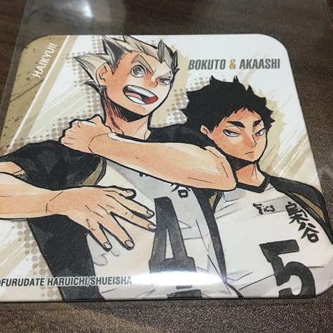 Amazon Co Jp ジャンプフェア18 アニメイト ハイキュー アートコースター 木兎 赤葦 スポーツ アウトドア