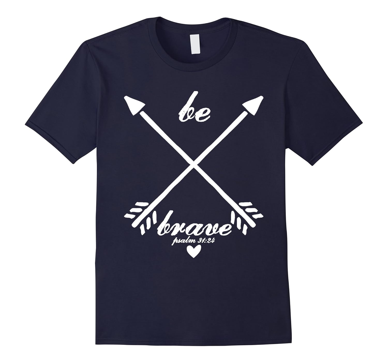 Be Brave God is With You Christian Bible T Shirt-ANZ