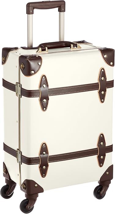 Amazon シフレ トランクケース トランクキャリー スタイリッシュなユーラシアトランク 機内持ち込み可 26l 55 Cm 3 3kg アイボリー ブラウン Siffler シフレ スーツケース Amazon シフレ トランクケース トランクキャリー スタイリッシュなユーラシアトランク 機内持ち込み可 26l 55 Cm 3 3kg アイボリー ブラウン Siffler シフレ スーツケース