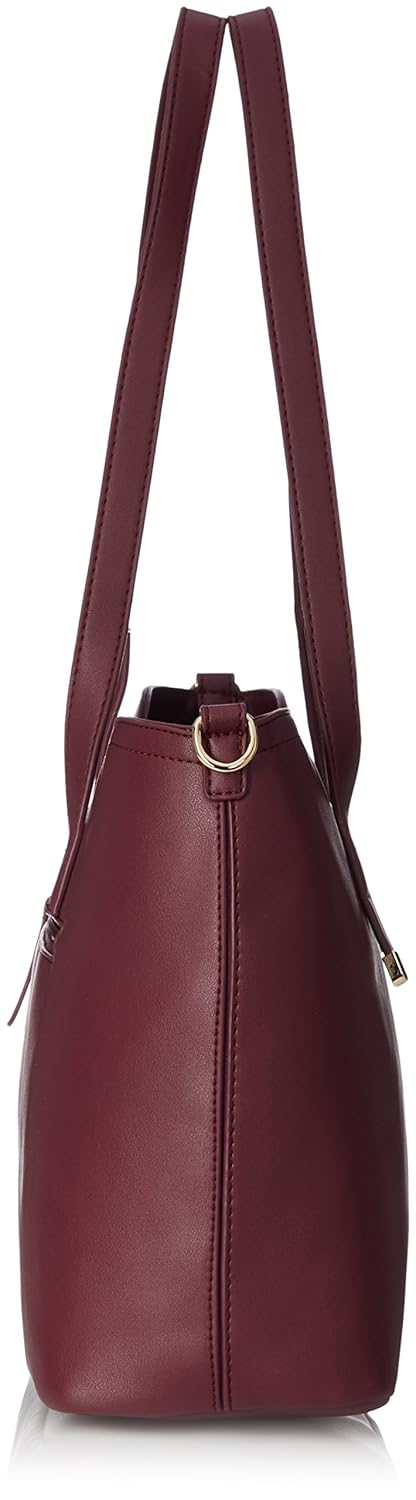 caprese shyla women's tote bag (burgundy)