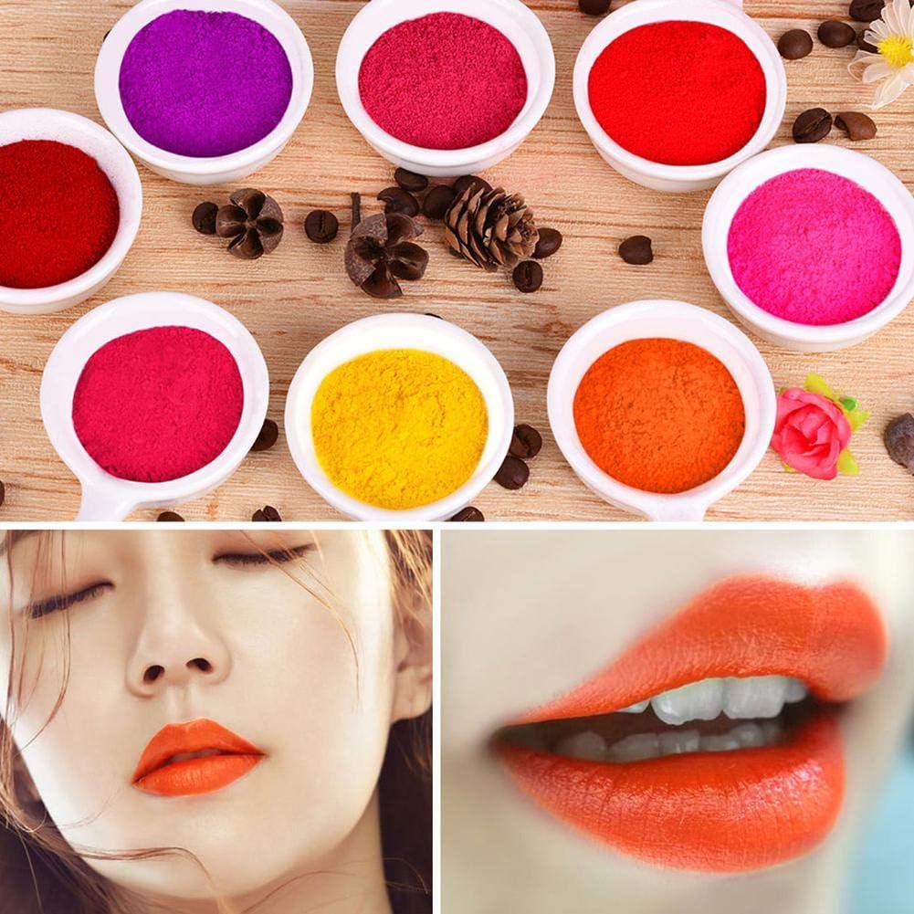 26 Colors DIY Lipsticks Powder Raw Material for Lip Gloss Base Handmade Makeup Long-lasting Coloring Lip Stick Lip Glaze Matte Shining Cosmetics Tool