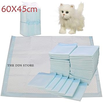 THE DDS STORE Puppy Dog Training Pads/Absorbent (60 x 45 Cm) Pack of 50