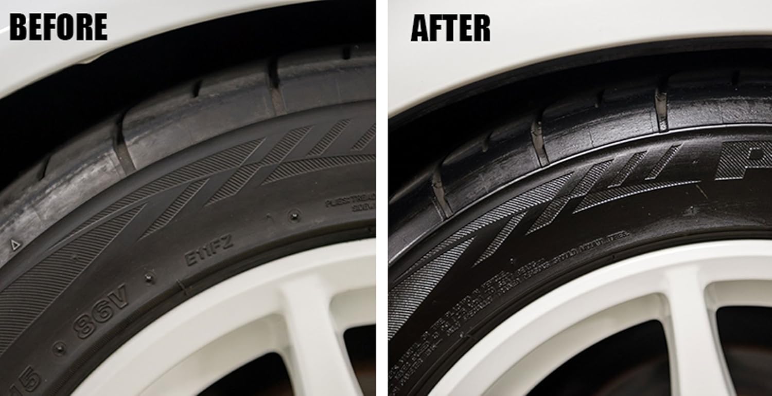 Chemical Guys TVD_107 V.R.P. Vinyl, Rubber and Plastic Non-Greasy Dry-to-the-Touch Long Lasting Super Shine Dressing for Tires, Trim and More (1 Gal): Automotive