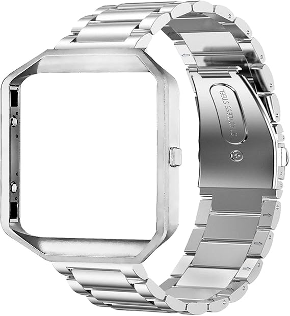 fitbit blaze silver