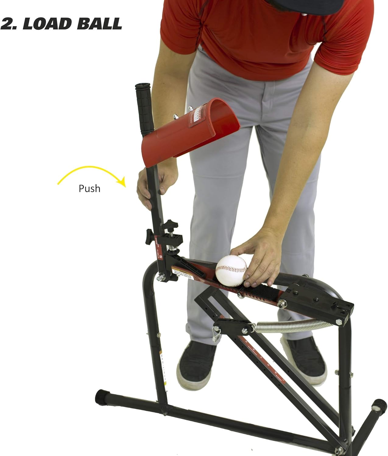 Heater Sports Perfect Pitch 50 MPH Baseball & Softball Pitching Machine for Kids, Teens, Adults, Pitch League, and Coach Pitch - PP149 : Sports & Outdoors