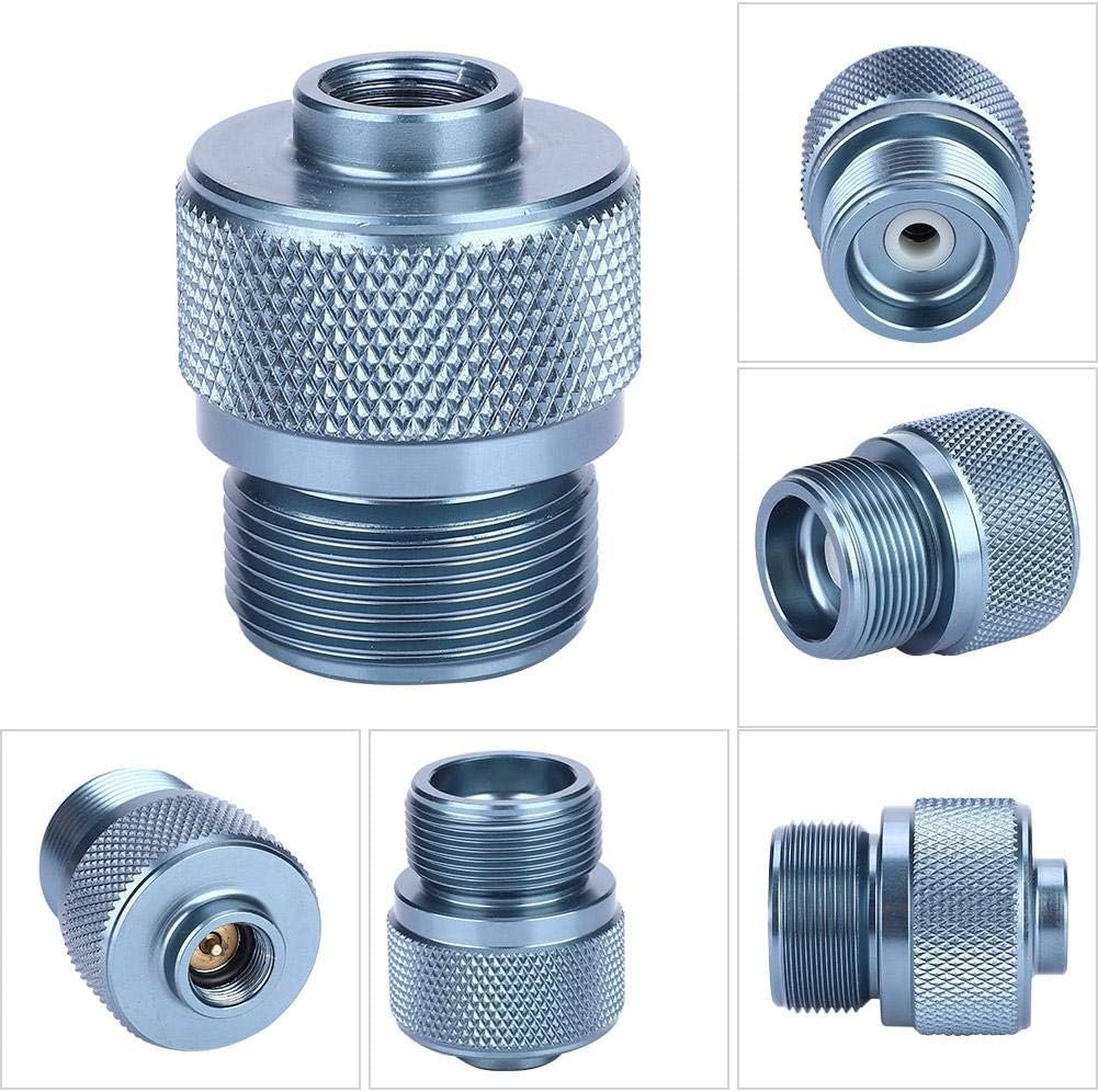 Dioche Gas Canister Adapter, Camping Stove Adapter Connector, Silver - Image 3