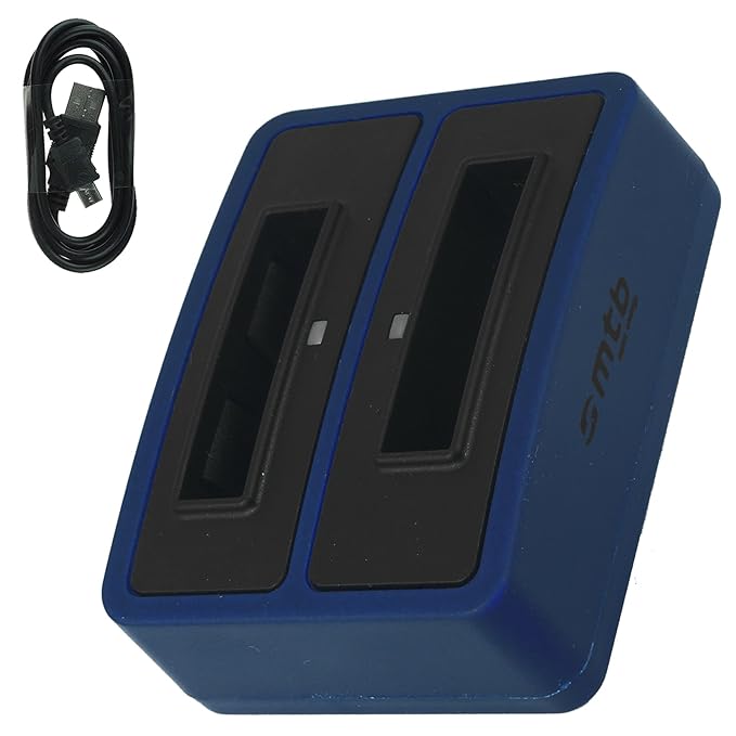 Dual-Ladeschale (Micro-USB) für Drift HD (1080p), HD170 (Stealth), HD720/Toshiba Camileo H20 ./Ricoh Caplio RR10 uvm. s. List