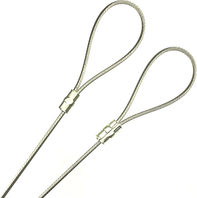 Flexible MultiPurpose DIY Outdoor Safety Guide Wire Rope 1/4 Vinyl