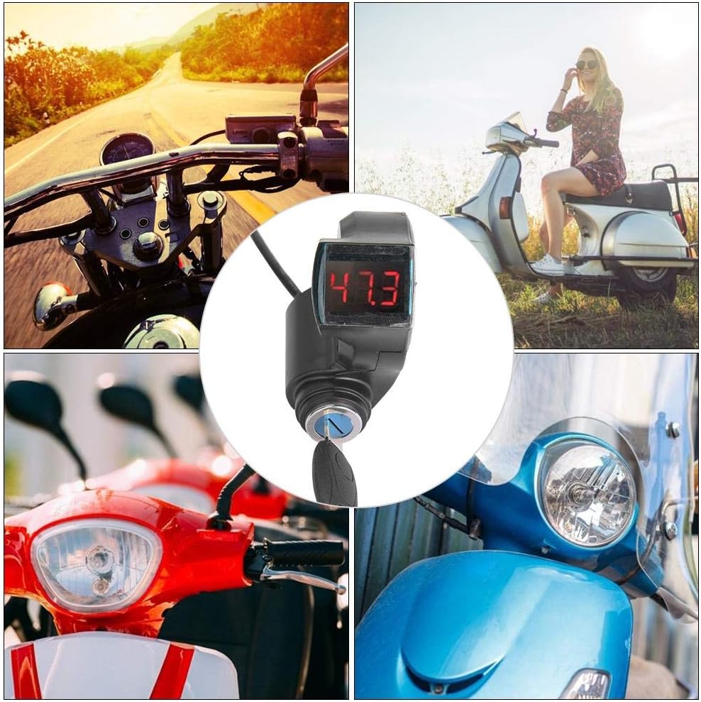 MAGT EBike Voltage Display, EBike Thumb Throttle Digital Battery