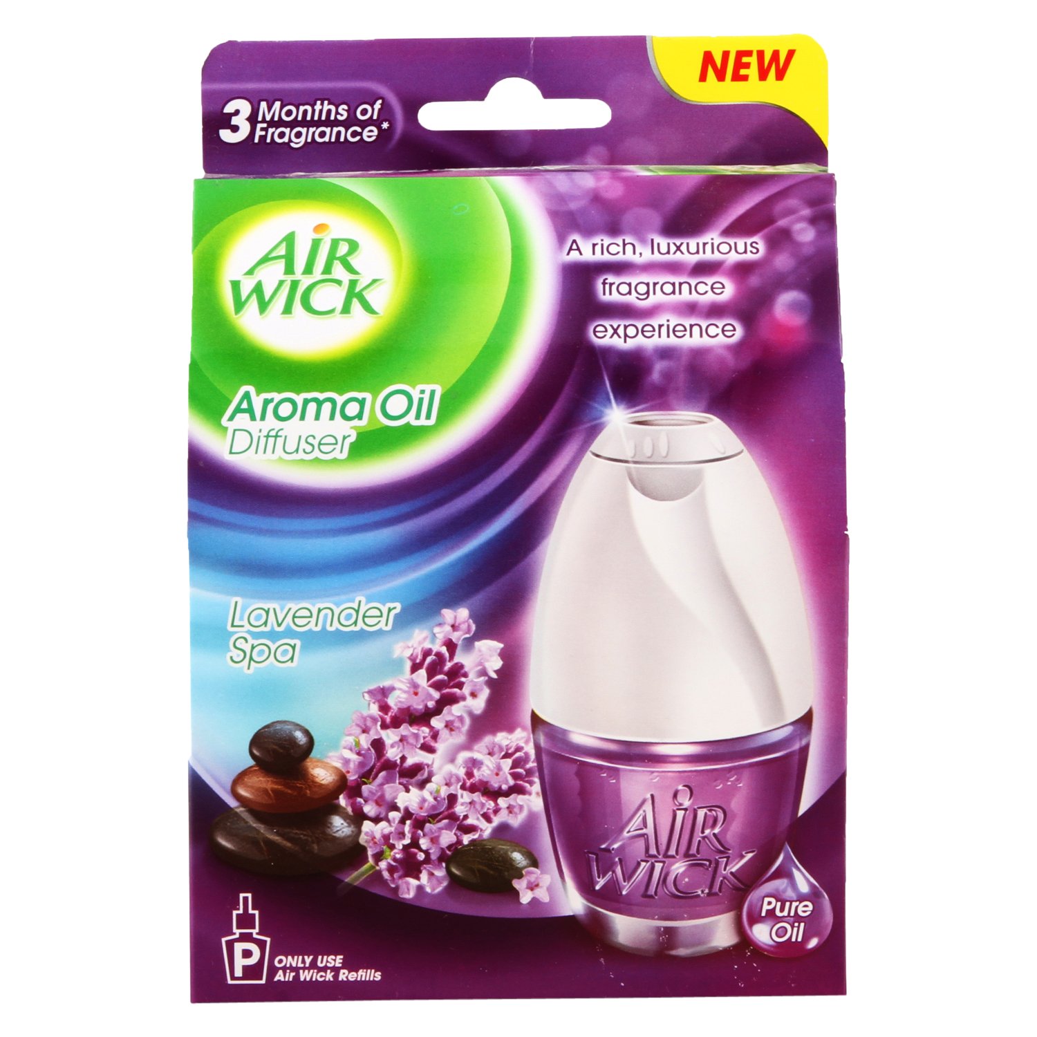 Air Wick Aroma Oil Diffuser Refill Lavender Spa, 18 ml Bottle Amazon.in