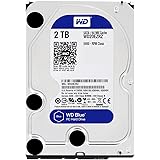 WD Blue 2TB  Desktop Hard Disk Drive - 5400 RPM SATA 6 Gb/s 64MB Cache 3.5 Inch  - WD20EZRZ
