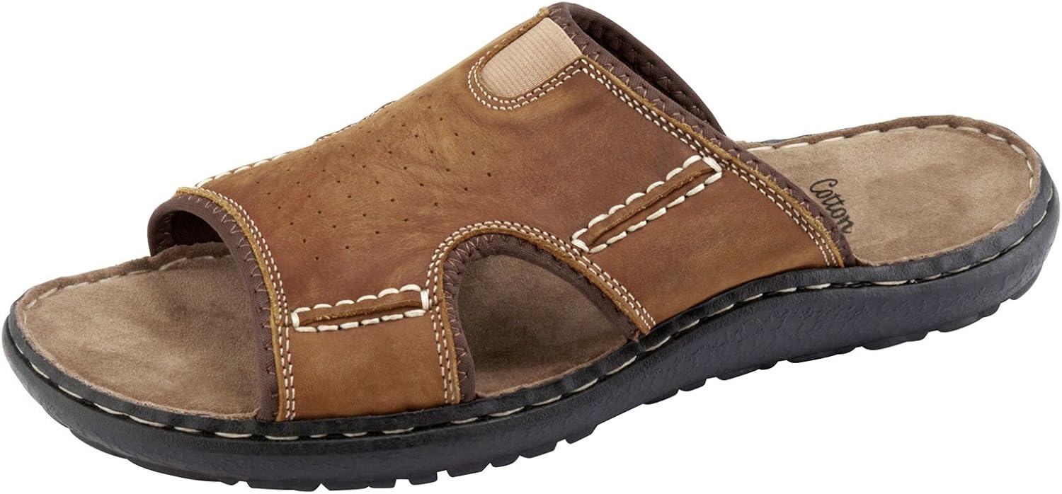 cotton traders mens slip on shoes