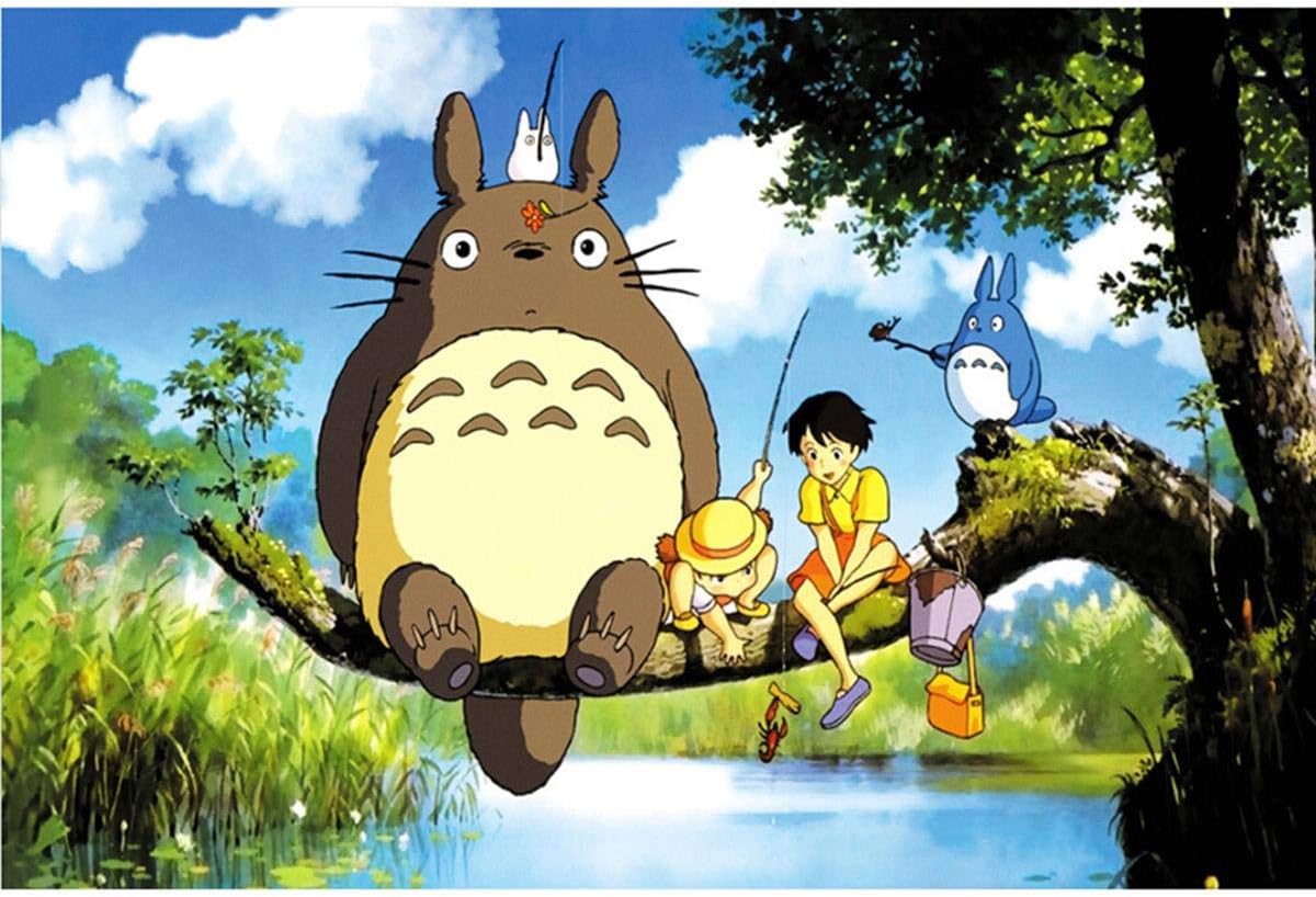 hdsajhkjkla Totoro1000 Adults Adult Puzzles Puzzle 1000 Puzzles Wooden Adult Adult Children,Totoro