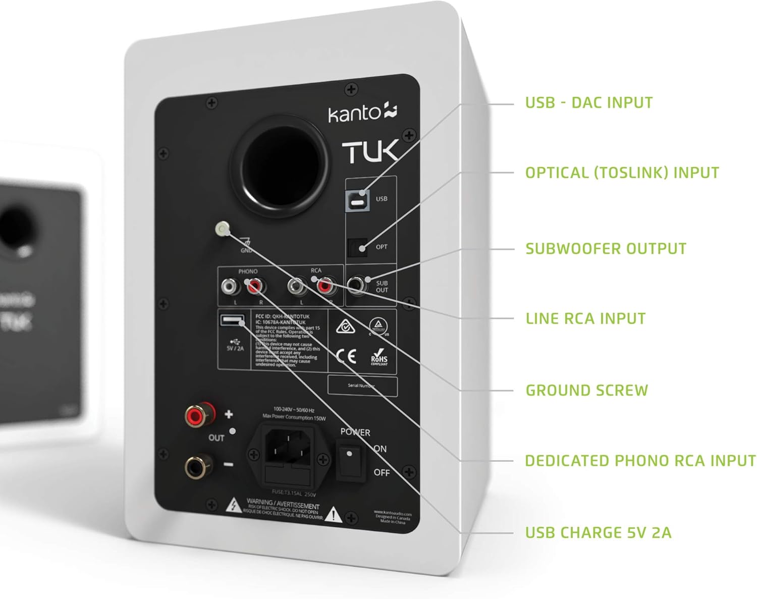 kanto tuk active speakers