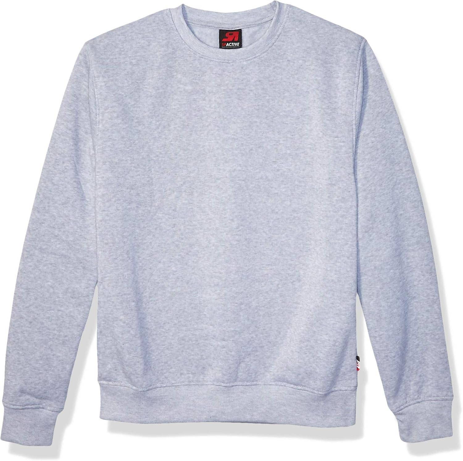 Southpole Men's Active Basic Crew Neck Fleece Pullover Sweatshirt: Clothing