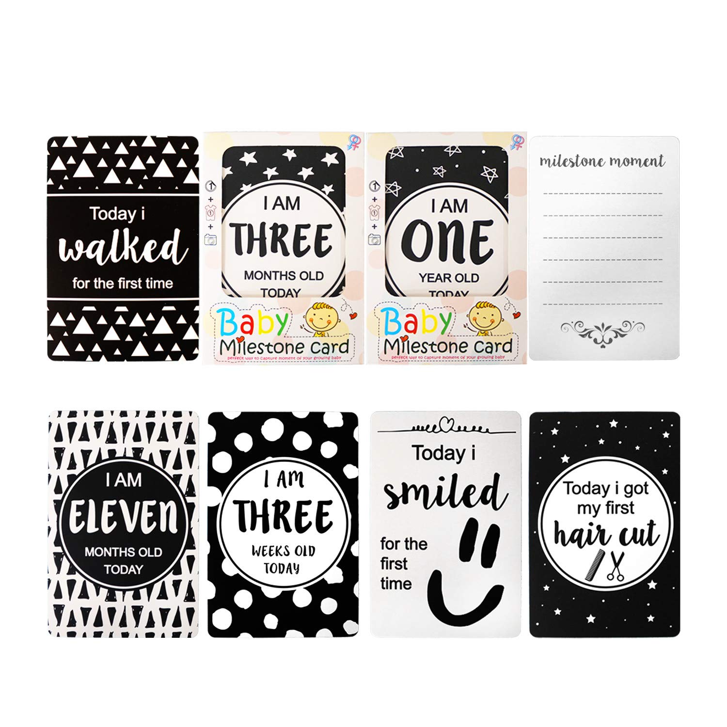baby milestone cards amazon