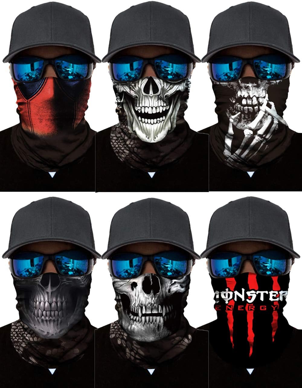 Avanova Multifunctional Neck Gaiter Rave Galaxy Face Mask Scarf Bandana Headwear Sun UV Dust Protection