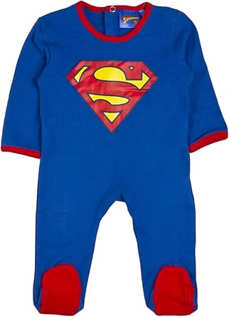 superman baby sleepsuit