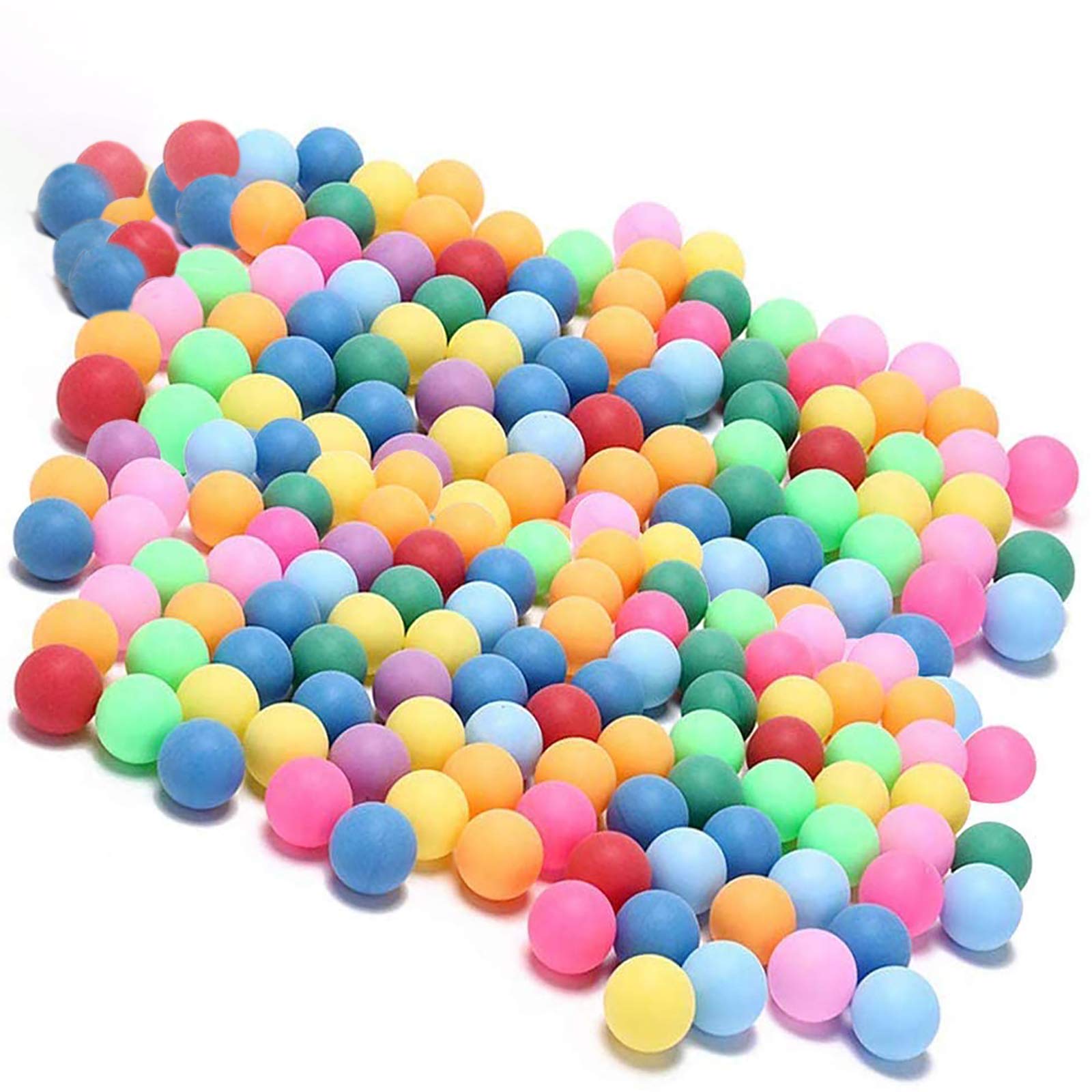 KEVENZ 60Pack Ping Pong Balls, Assorted Color Table Tennis Balls
