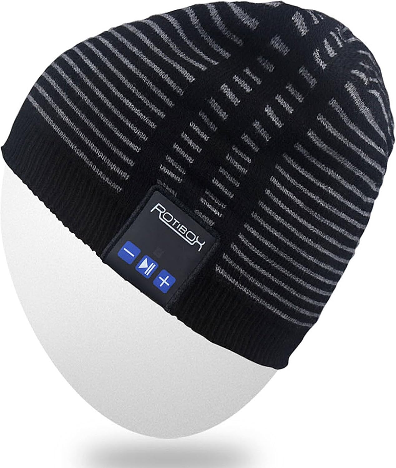 Rotibox Bluetooth Beanie Hat Wireless Headphone for Outdoor Sports Xmas Gifts : Clothing