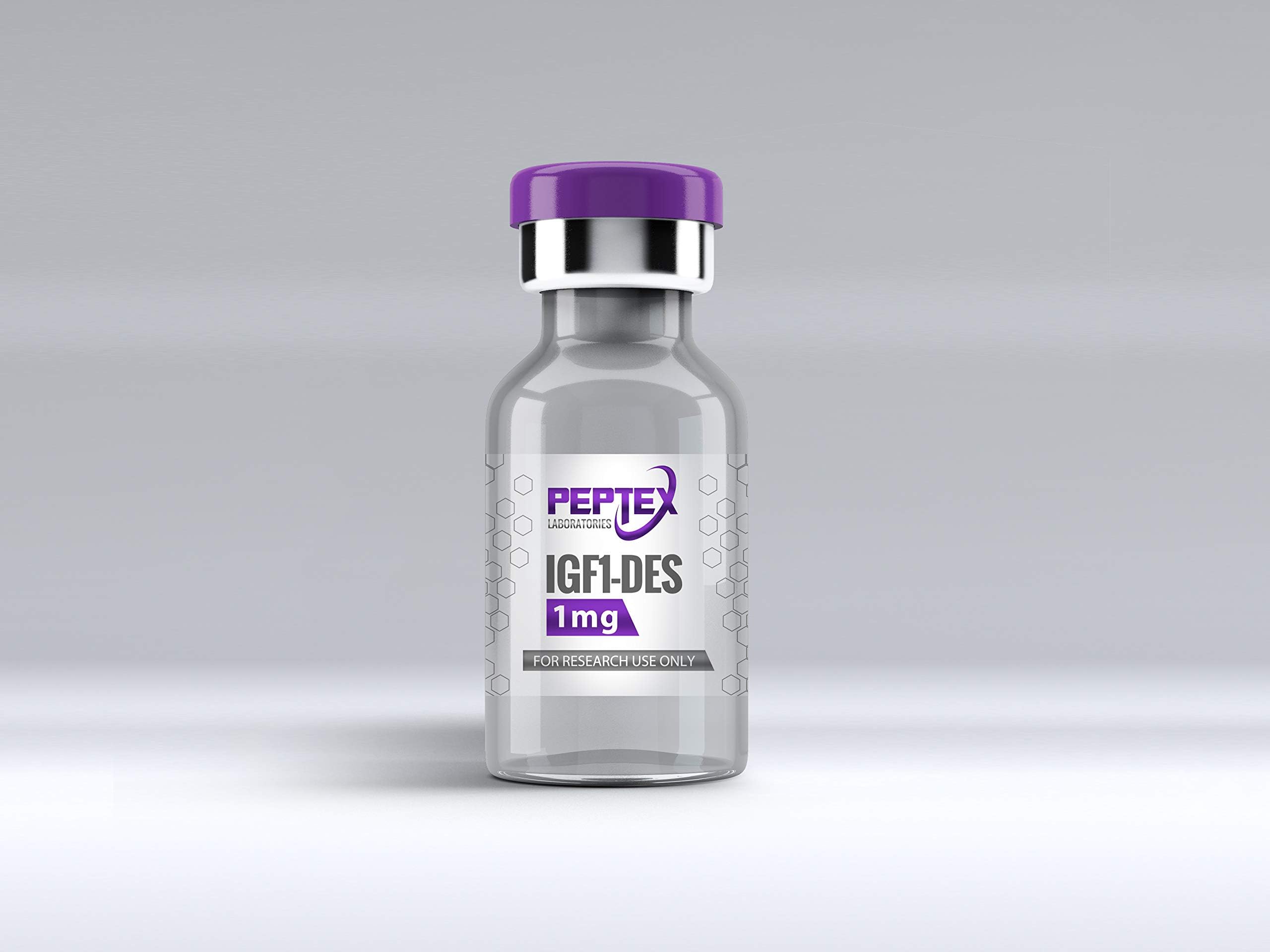 Peptex Laboratories IGF1-DES 1mg Research Peptide 99%+ Purity Guaranteed