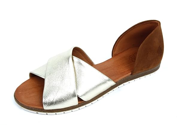 Apple of Eden Sandalen Chiusi Champagne/Cognac