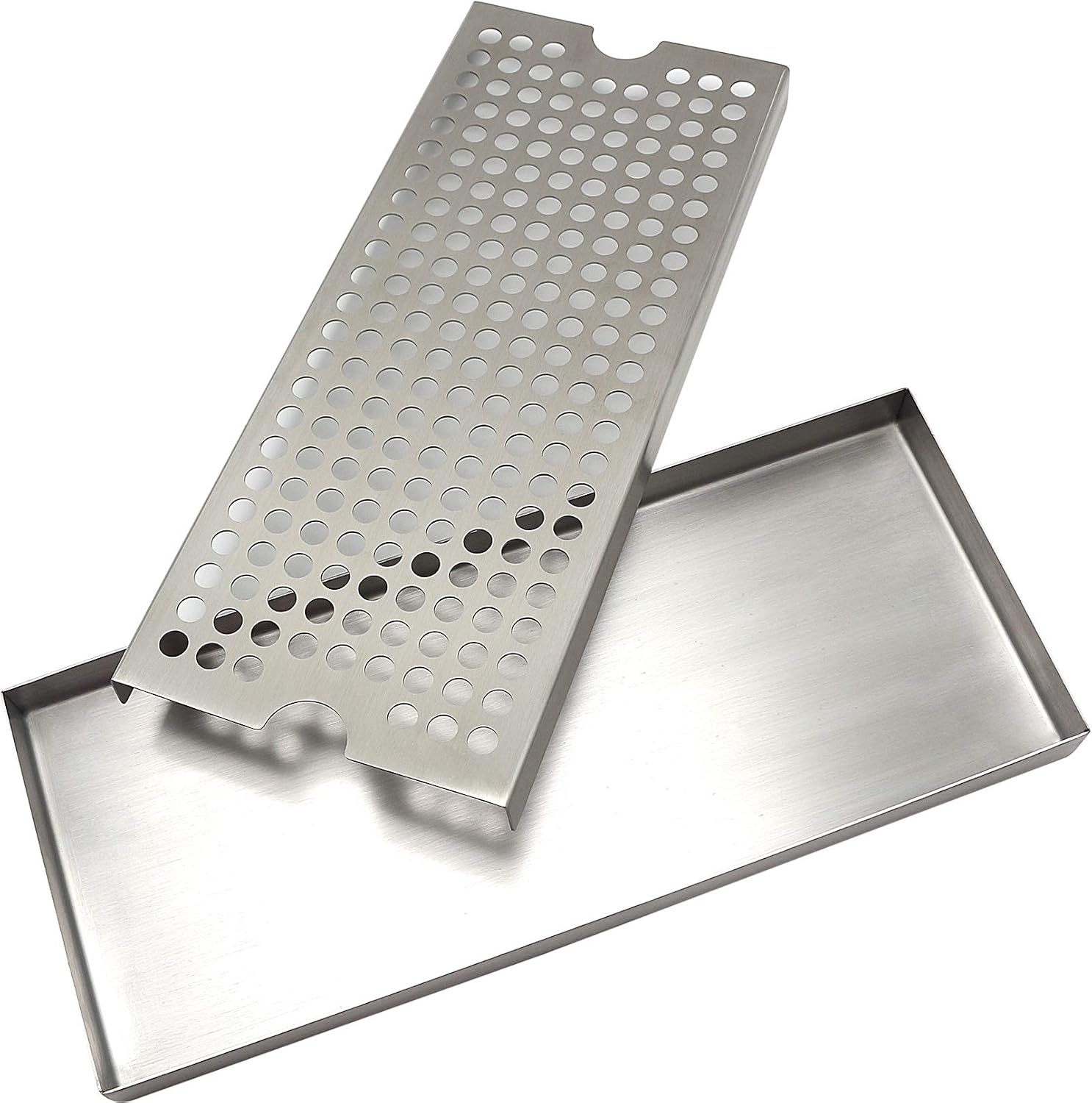Stainless Steel Counter Top drip Tray kegerator Home Brew bar Pub, SS304 Counter Top - Image 4