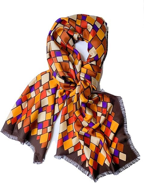 Amazon Co Jp Franco Ferrari フランコフェラーリ シルクスカーフ ストール マフラー メンズ レディース ブランド 服 ファッション小物