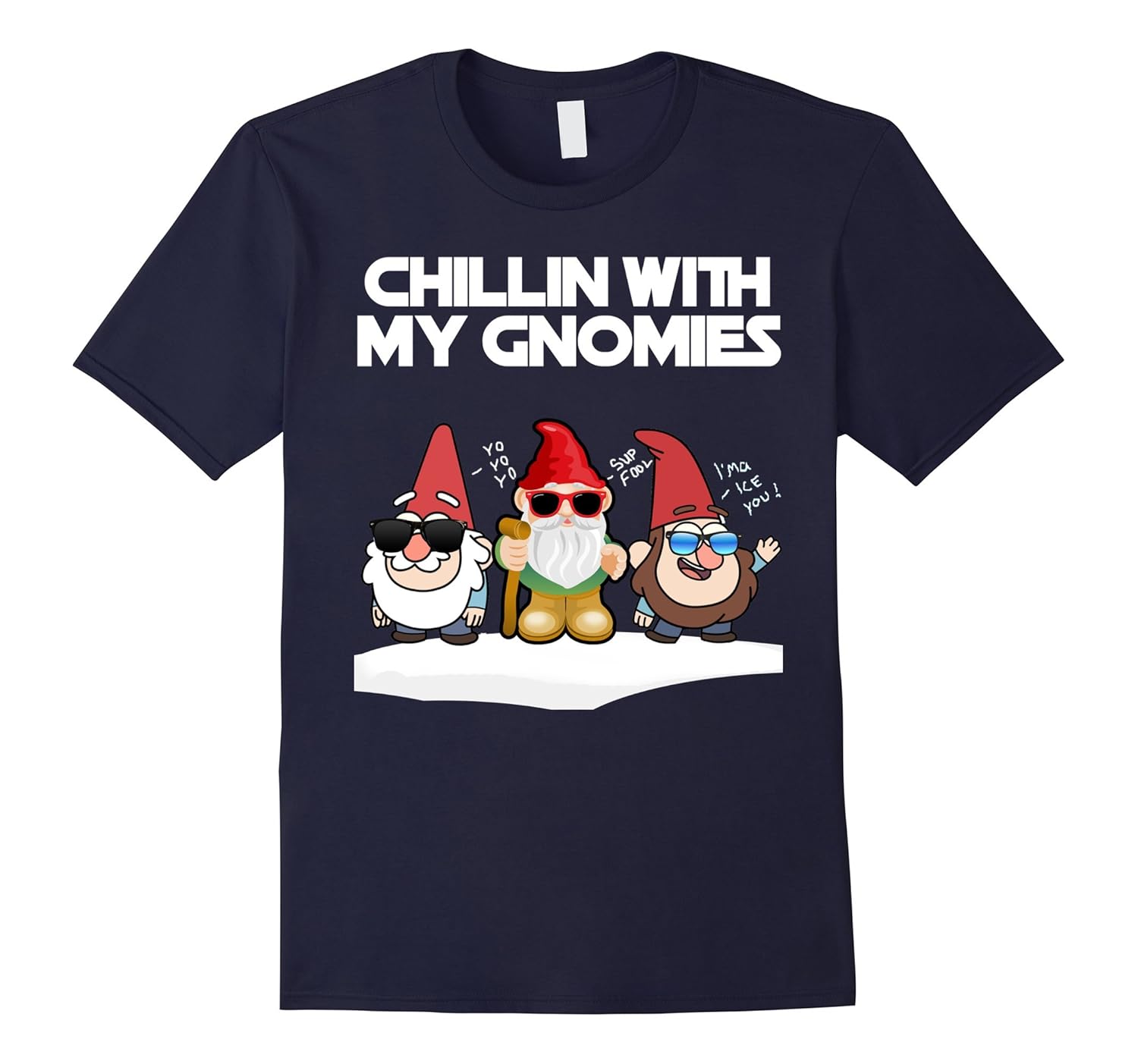 Cute Chillin With My Gnomies Shirts- Ugly Christmas Sweater-Rose