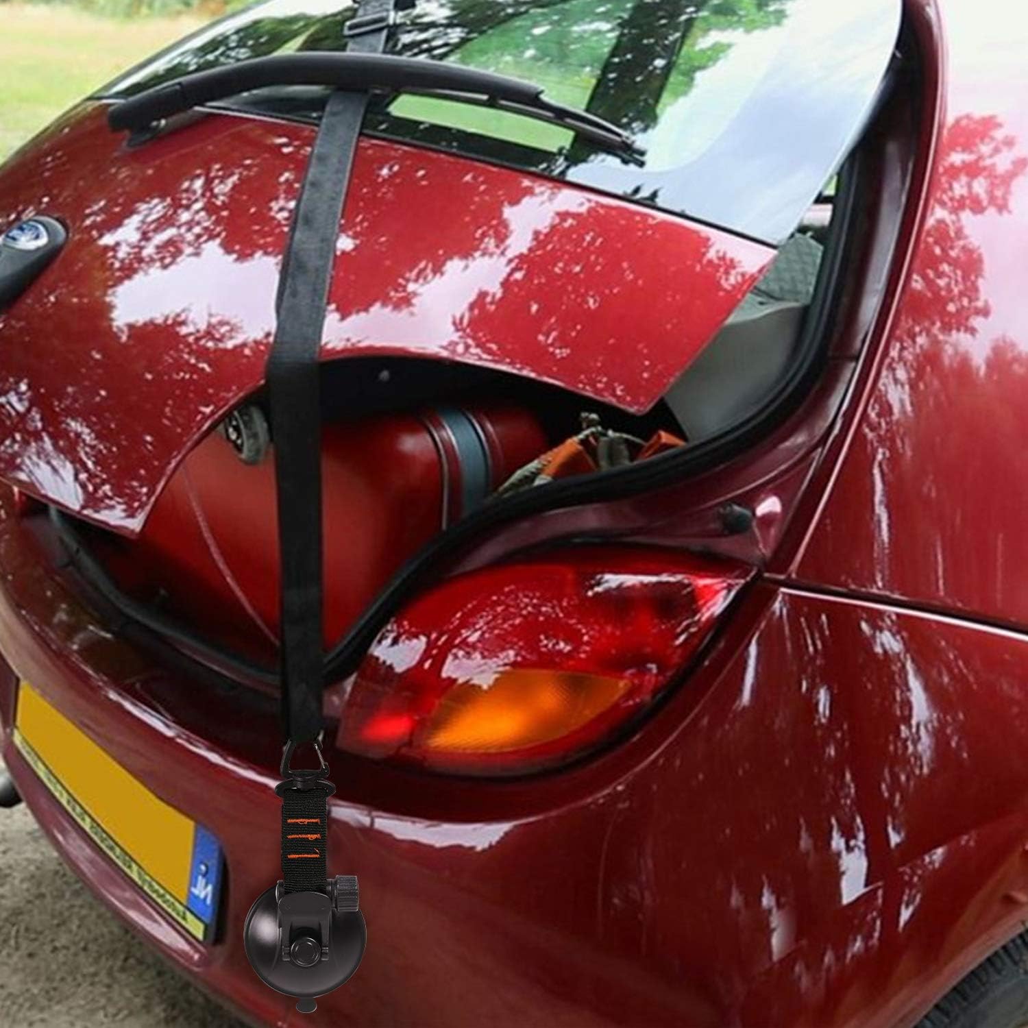 Amazon タープ 吸盤 フック 強力 車 テント用 カーサイド サンシェード 荷物締めつき 4個入り Redcamp A 吸盤 4個入り 吊りクランプ