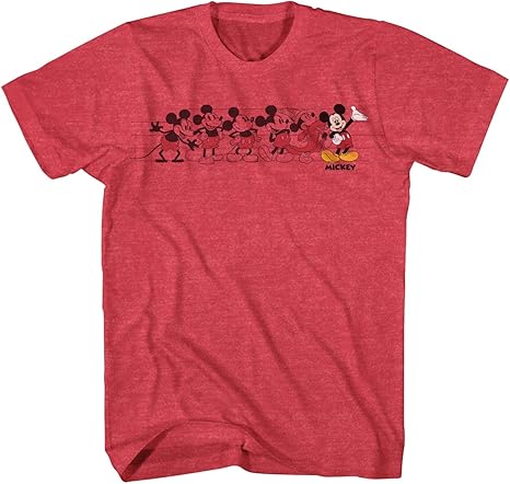 Amazon ミッキーマウス グラフィックtシャツ クラシック ヴィンテージ ディズニーランド ワールド 大人用tシャツ メンズ Tシャツ 衣類 アパレル Tシャツ カットソー 通販