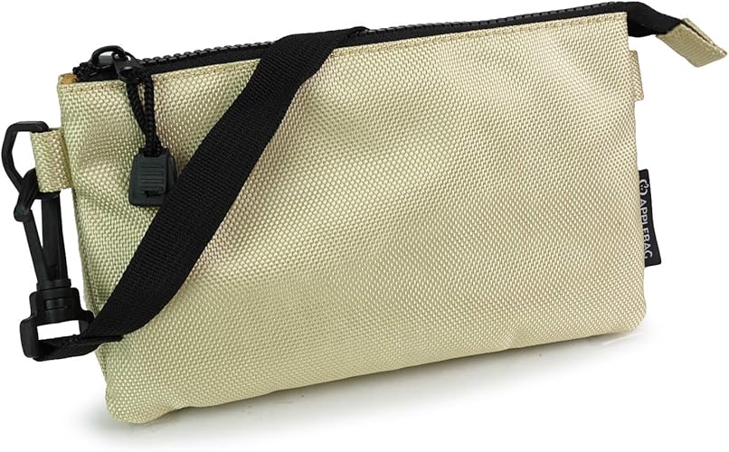 Amazon Applebag お財布ポシェット ショルダー ポーチ レディース メンズ ナイロン ポケット 軽い 軽量 使いやすい 多機能 カード入れ カジュアル スポーティ カラフル おしゃれ レジャー オリジナル アイボリー E Mono イーモノ ショルダーバッグ