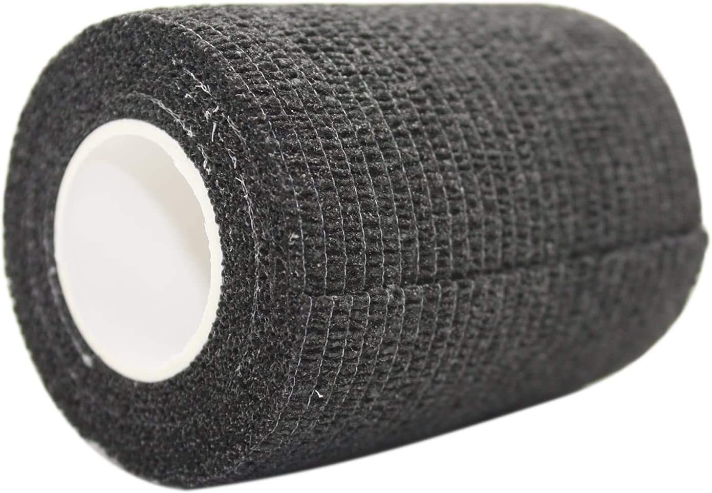 PintoMed BLACK Cohesive Bandage Stretched 6 Rolls x 10cm x 4.5m Self
